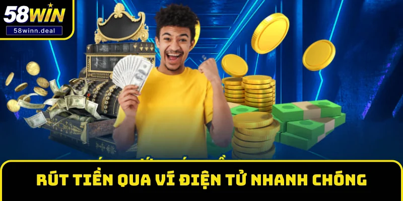 Rút tiền qua ví điện tử nhanh chóng và ít bị lộ thông tin giao dịch Rút tiền qua ví điện tử nhanh chóng và ít bị lộ thông tin giao dịch